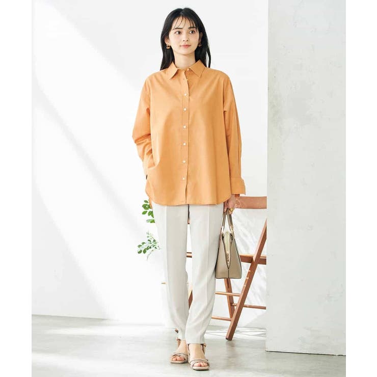 【マルチウェイ】リネン混ベーシックシャツ | a.v.v【WOMEN】 | 詳細画像26 