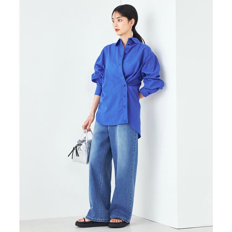 【マルチウェイ】リネン混ベーシックシャツ | a.v.v【WOMEN】 | 詳細画像37 