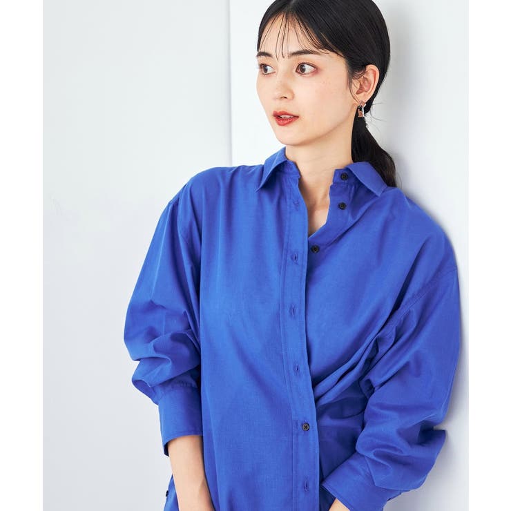 【マルチウェイ】リネン混ベーシックシャツ | a.v.v【WOMEN】 | 詳細画像40 