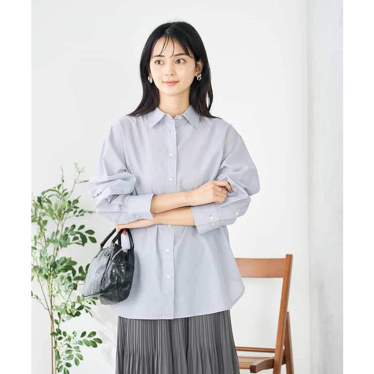 【マルチウェイ】リネン混ベーシックシャツ | a.v.v【WOMEN】 | 詳細画像51 