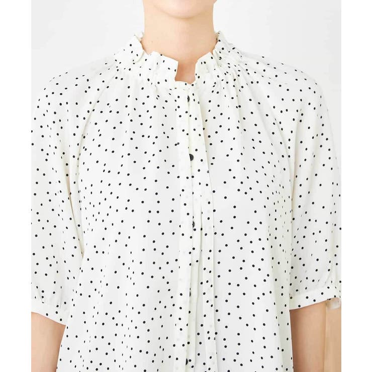 フリルネックボウタイブラウス | a.v.v【WOMEN】 | 詳細画像20 