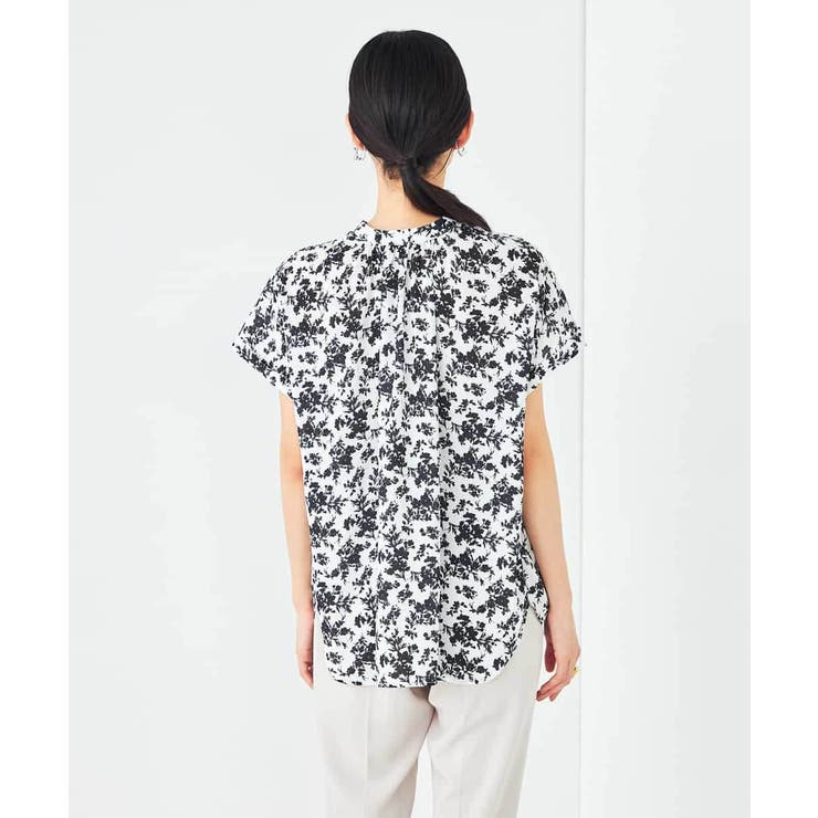 花柄ギャザーブラウス | a.v.v【WOMEN】 | 詳細画像16 