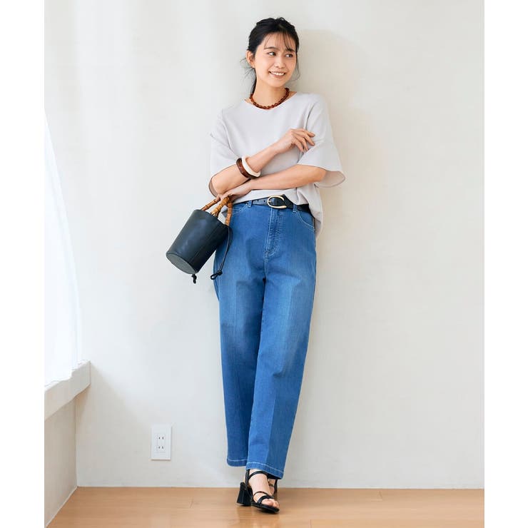 ［支持率NO.1/接触冷感/速乾/UVカット/イージーケア］浅Vネックブラウス | a.v.v【WOMEN】 | 詳細画像20 