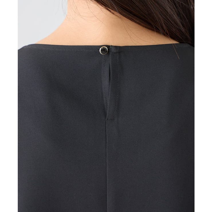 ［支持率NO.1/接触冷感/速乾/UVカット/イージーケア］浅Vネックブラウス | a.v.v【WOMEN】 | 詳細画像26 