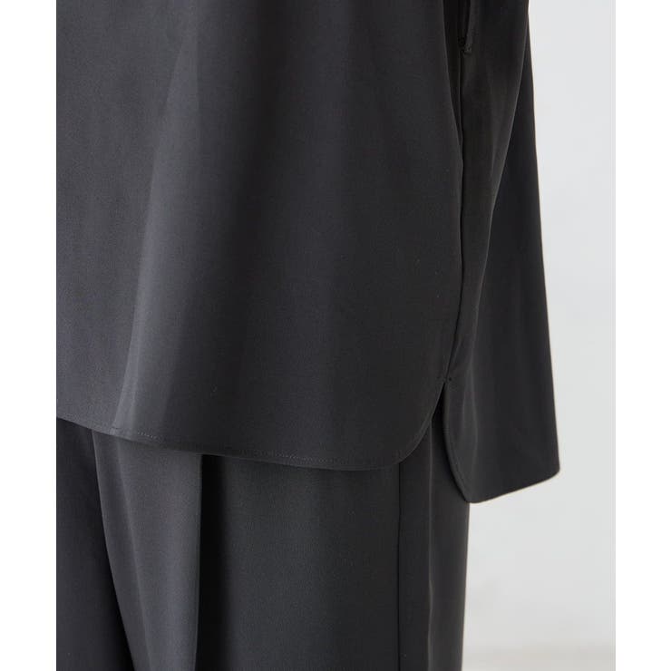 ［支持率NO.1/接触冷感/速乾/UVカット/イージーケア］浅Vネックブラウス | a.v.v【WOMEN】 | 詳細画像28 