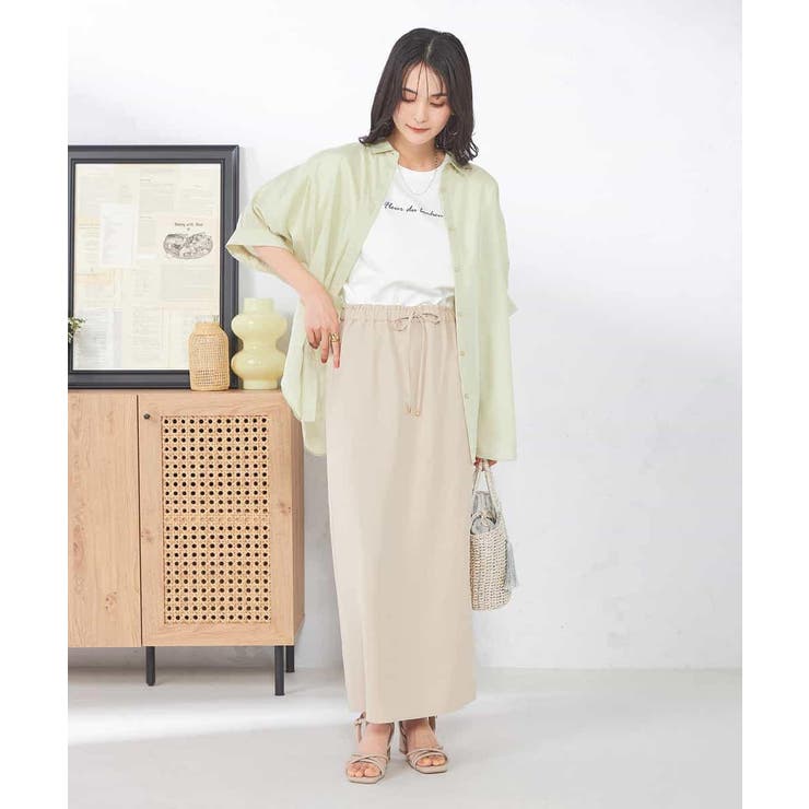 【接触冷感/洗える/イージーケア/毛玉になりにくい】シアータックシャツ | a.v.v【WOMEN】 | 詳細画像19 