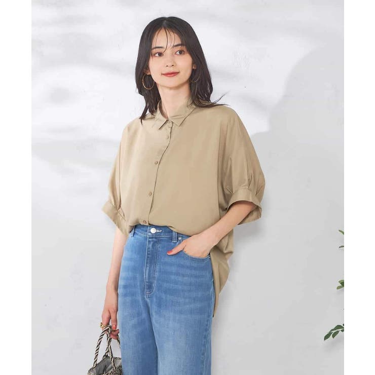 【接触冷感/洗える/イージーケア/毛玉になりにくい】シアータックシャツ | a.v.v【WOMEN】 | 詳細画像26 