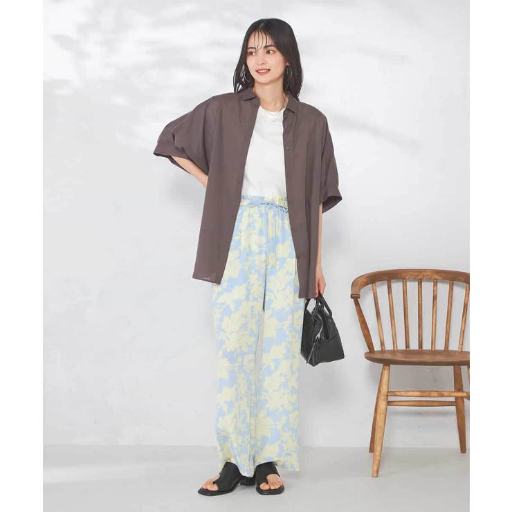 【接触冷感/洗える/イージーケア/毛玉になりにくい】シアータックシャツ | a.v.v【WOMEN】 | 詳細画像38 