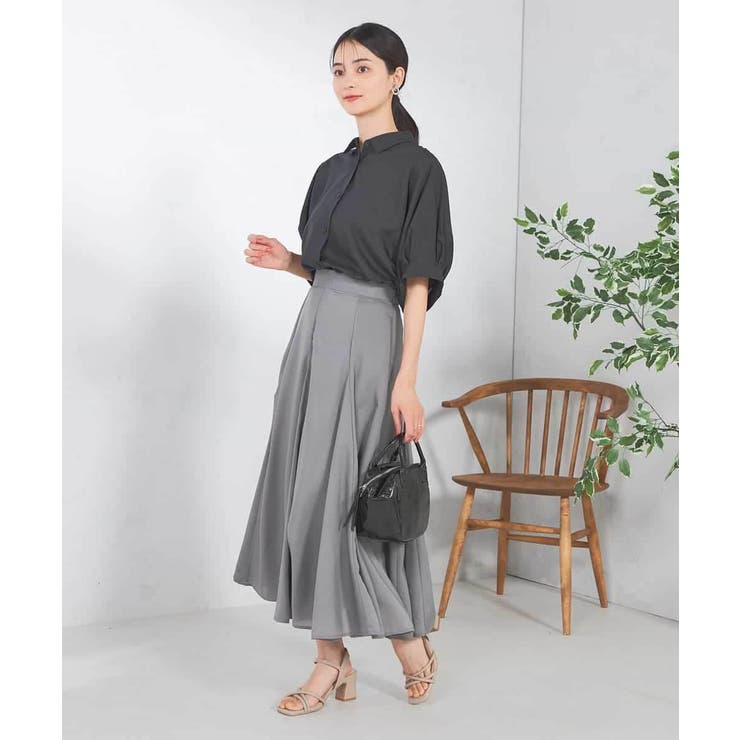 【接触冷感/洗える/イージーケア/毛玉になりにくい】シアータックシャツ | a.v.v【WOMEN】 | 詳細画像66 