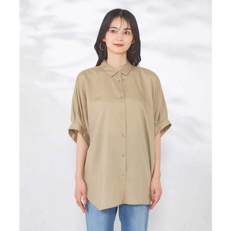 【接触冷感/洗える/イージーケア/毛玉になりにくい】シアータックシャツ | a.v.v【WOMEN】 | 詳細画像67 