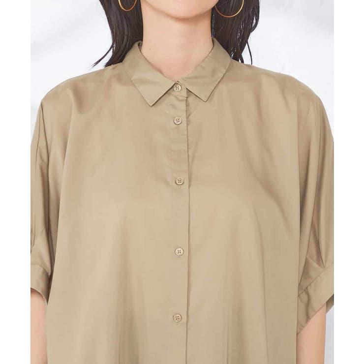 【接触冷感/洗える/イージーケア/毛玉になりにくい】シアータックシャツ | a.v.v【WOMEN】 | 詳細画像70 