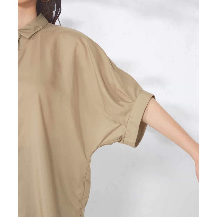 【接触冷感/洗える/イージーケア/毛玉になりにくい】シアータックシャツ | a.v.v【WOMEN】 | 詳細画像71 