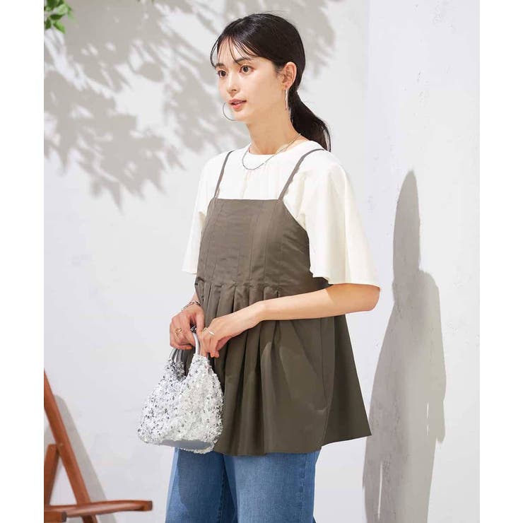 カーキ | キャミブラウス | a.v.v【WOMEN】