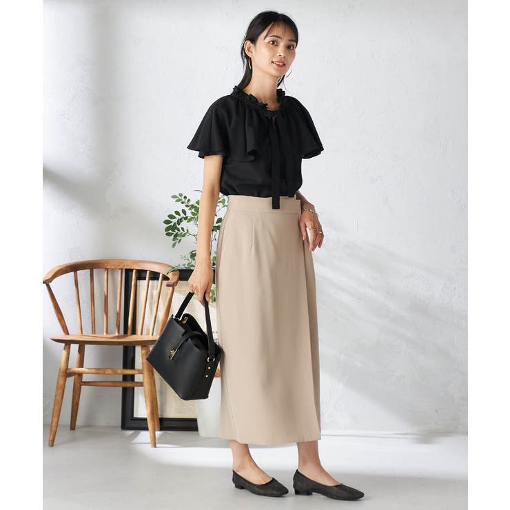 ナチュラルタッチフリルブラウス | a.v.v【WOMEN】 | 詳細画像25 