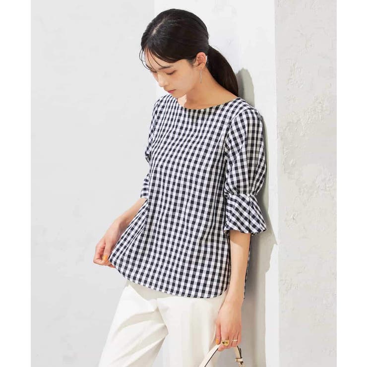 タックスリーブブラウス【WEB限定】 | a.v.v【WOMEN】 | 詳細画像13 