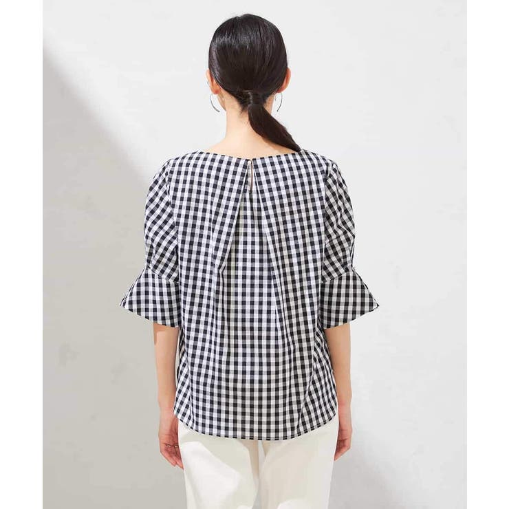 タックスリーブブラウス【WEB限定】 | a.v.v【WOMEN】 | 詳細画像19 