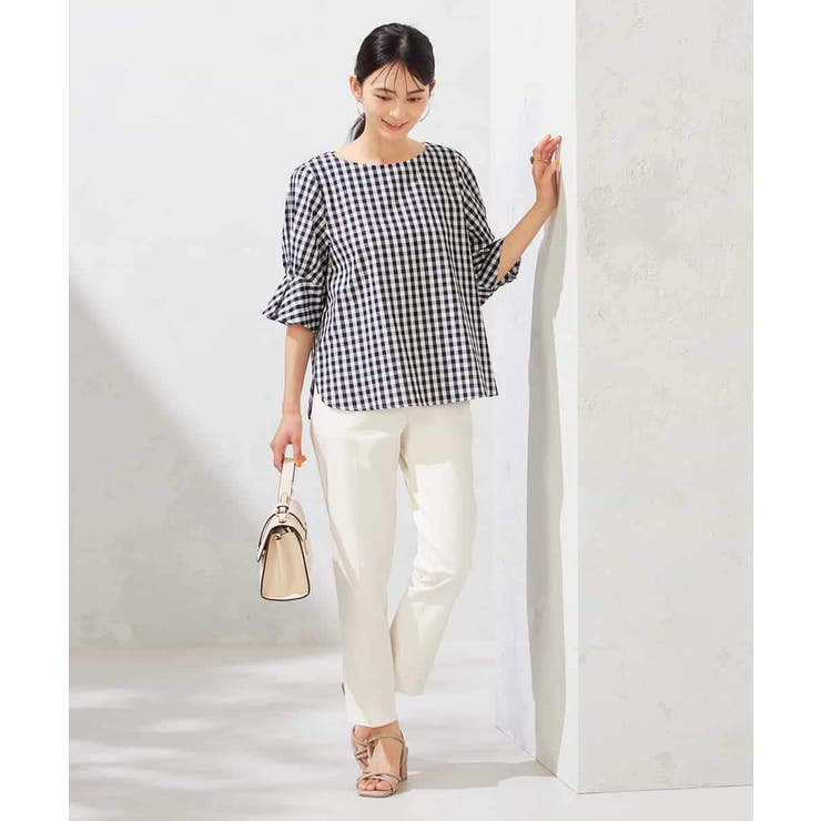 タックスリーブブラウス【WEB限定】 | a.v.v【WOMEN】 | 詳細画像2 