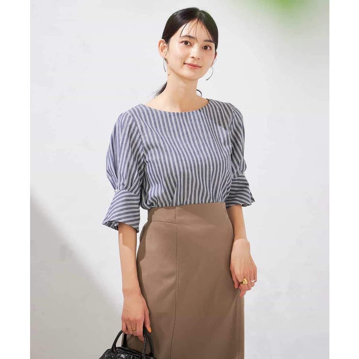 タックスリーブブラウス【WEB限定】 | a.v.v【WOMEN】 | 詳細画像6 