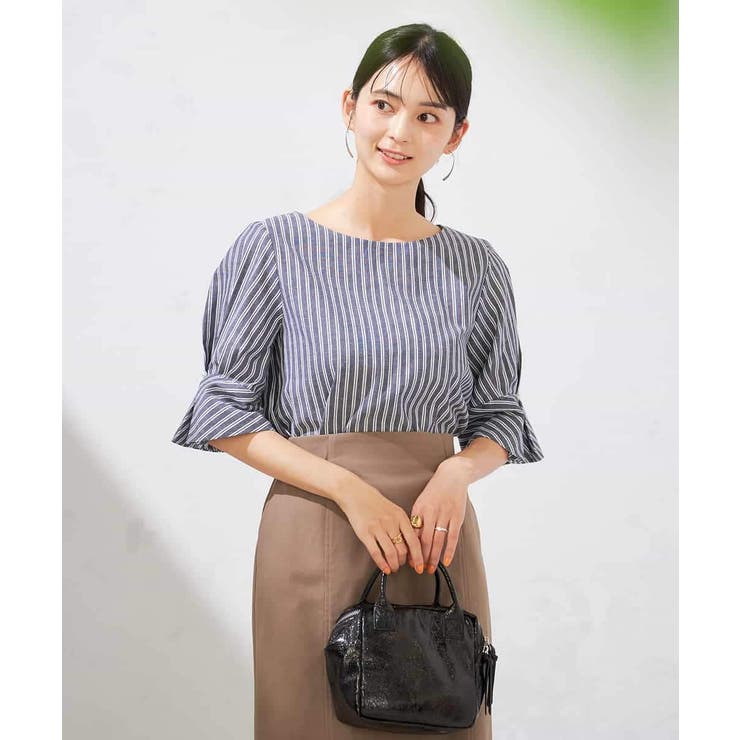 タックスリーブブラウス【WEB限定】 | a.v.v【WOMEN】 | 詳細画像8 