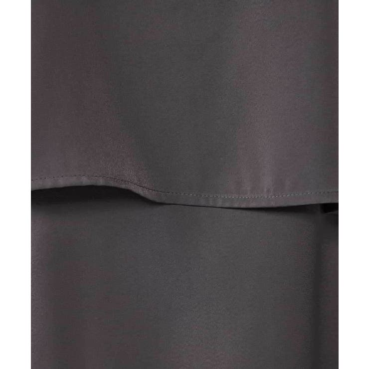 【接触冷感/UVカット/吸水速乾/イージーケア】サテンティアードブラウス | a.v.v【WOMEN】 | 詳細画像28 