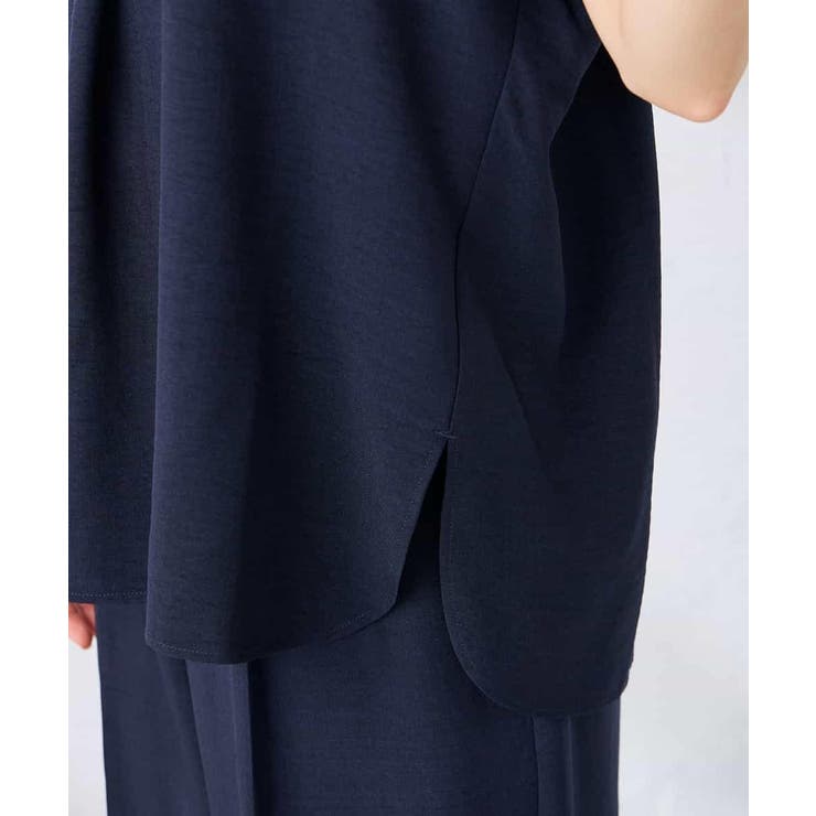 【接触冷感 UVカット】リネンライクスキッパーブラウス【セットアップ対応 アンチ… | a.v.v【WOMEN】 | 詳細画像39 