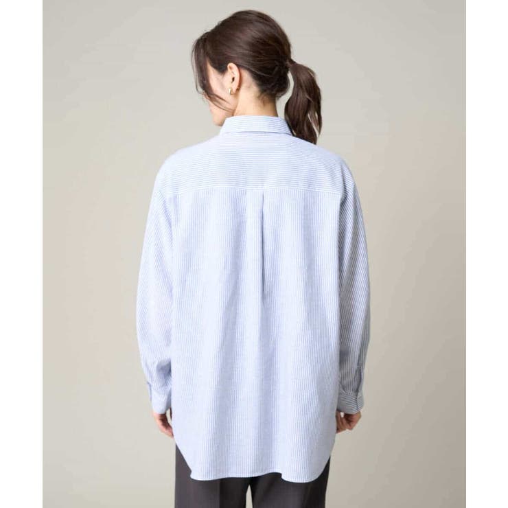 リネン混ベーシックシャツ | a.v.v【WOMEN】 | 詳細画像33 