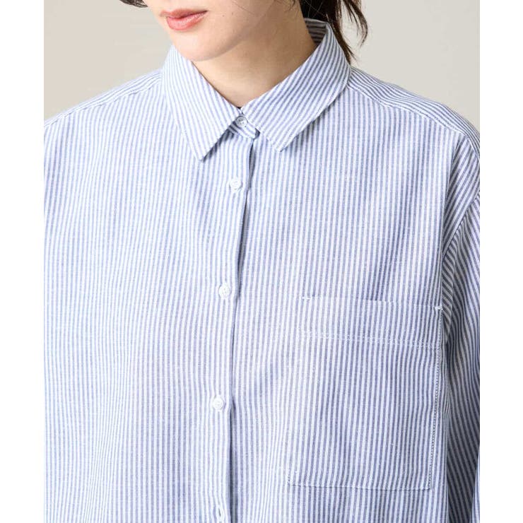 リネン混ベーシックシャツ | a.v.v【WOMEN】 | 詳細画像34 