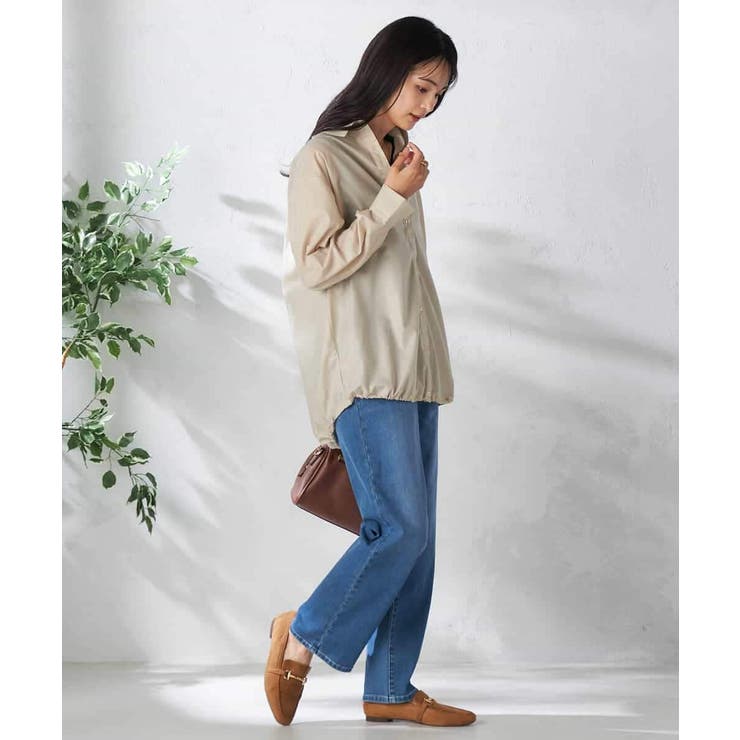 ドロストセミシアーシャツ | a.v.v【WOMEN】 | 詳細画像11 