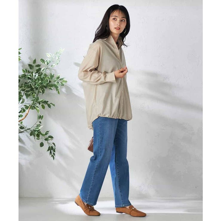 ドロストセミシアーシャツ | a.v.v【WOMEN】 | 詳細画像12 