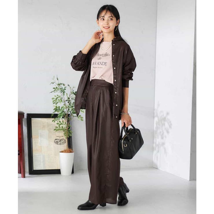 ドロストセミシアーシャツ | a.v.v【WOMEN】 | 詳細画像20 