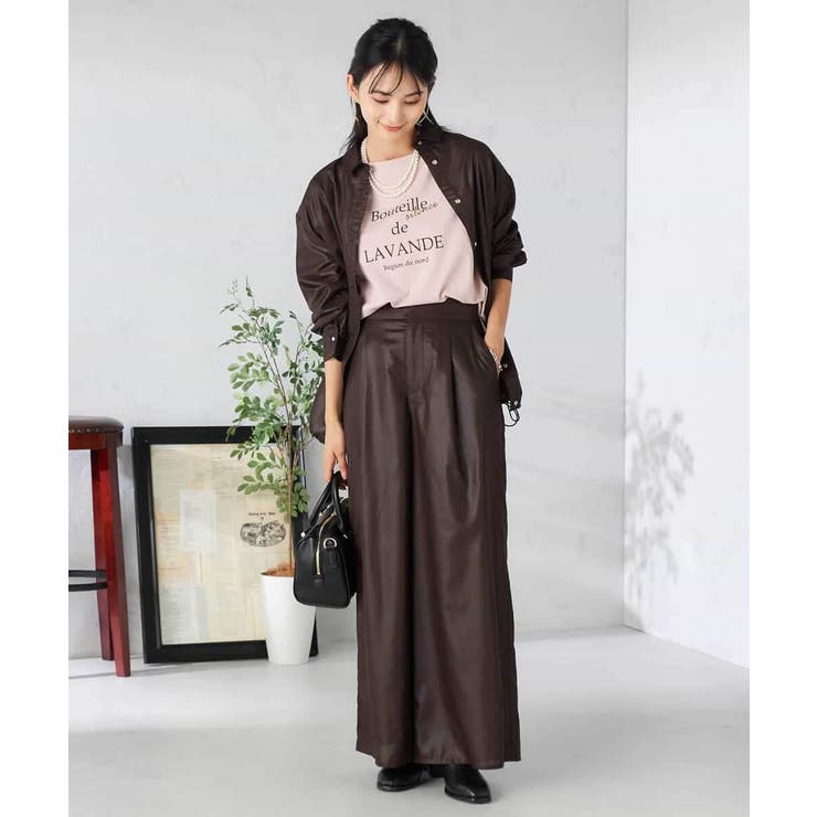 ドロストセミシアーシャツ | a.v.v【WOMEN】 | 詳細画像21 