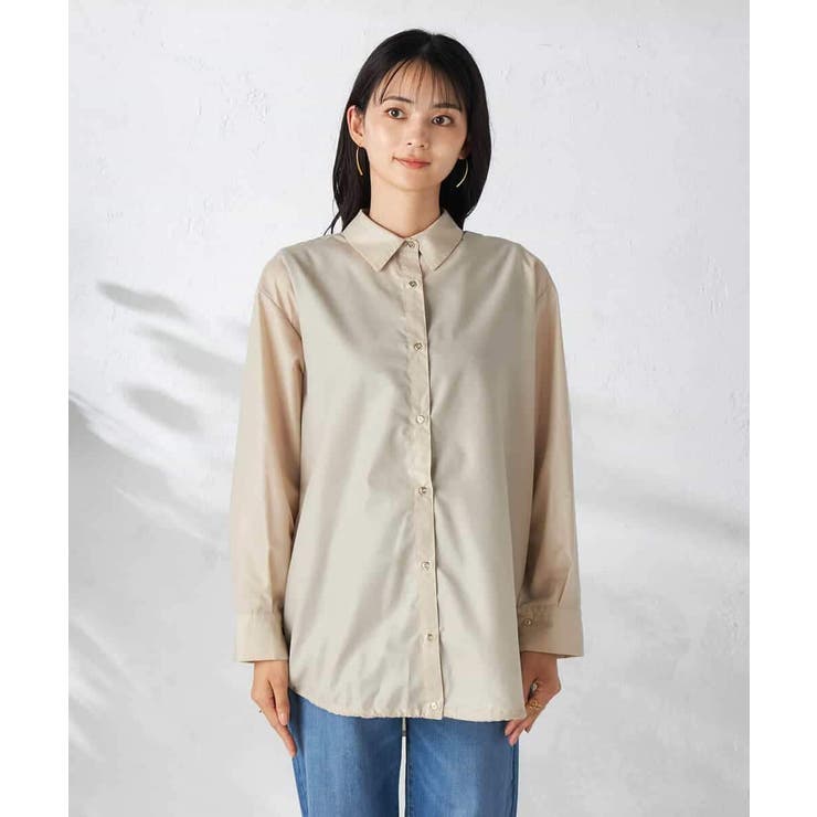 ドロストセミシアーシャツ | a.v.v【WOMEN】 | 詳細画像40 