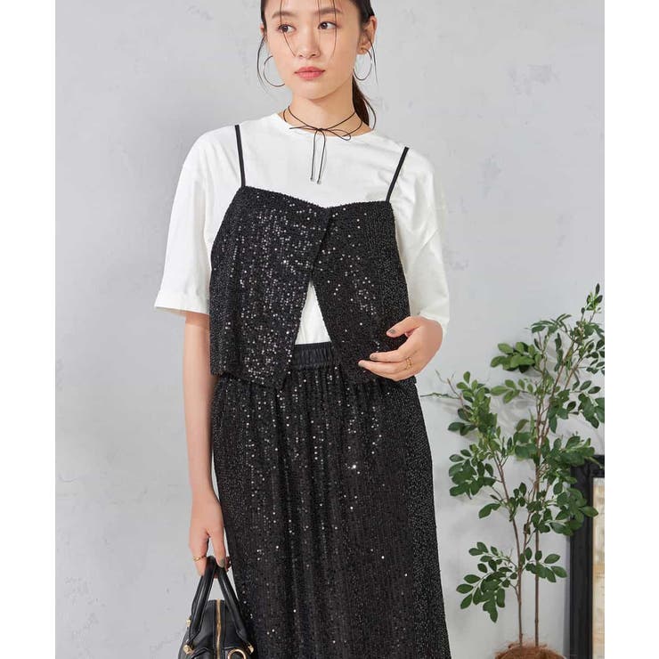 スパンコールビスチェ | a.v.v【WOMEN】 | 詳細画像2 