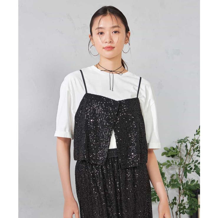 スパンコールビスチェ | a.v.v【WOMEN】 | 詳細画像3 