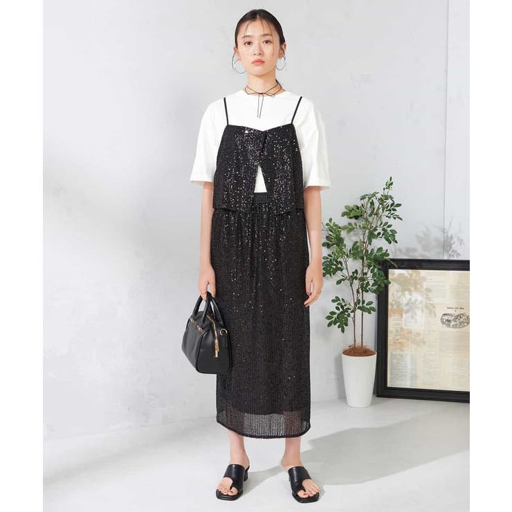 スパンコールビスチェ | a.v.v【WOMEN】 | 詳細画像5 