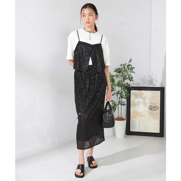 スパンコールビスチェ | a.v.v【WOMEN】 | 詳細画像8 