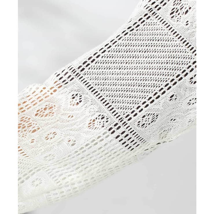 スクエアレースシャツ | a.v.v【WOMEN】 | 詳細画像25 