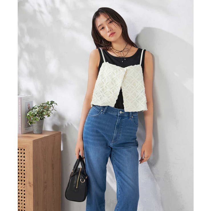 チュールレースビスチェ | a.v.v【WOMEN】 | 詳細画像1 