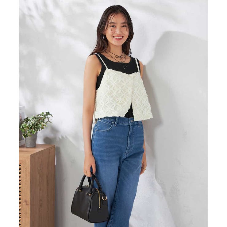 チュールレースビスチェ | a.v.v【WOMEN】 | 詳細画像2 