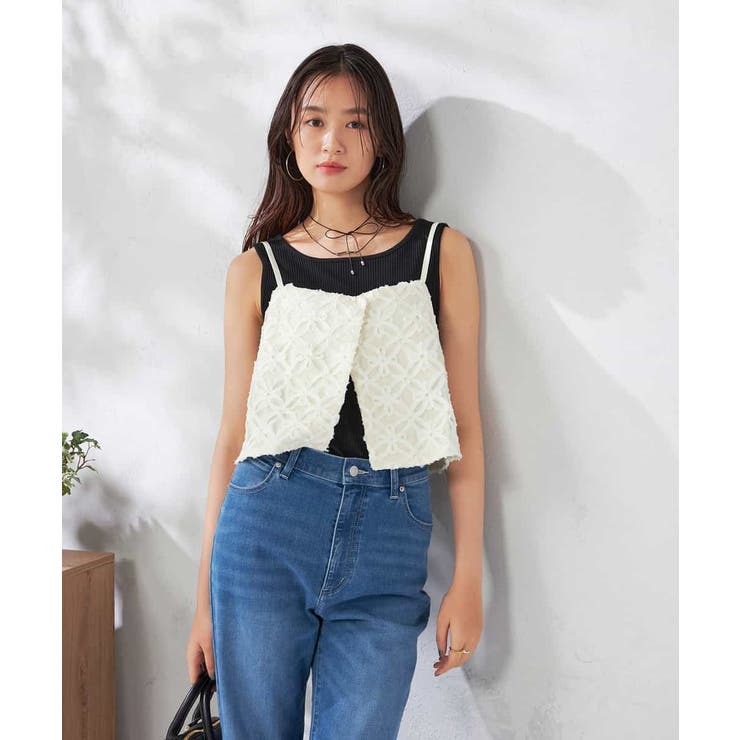 チュールレースビスチェ | a.v.v【WOMEN】 | 詳細画像3 