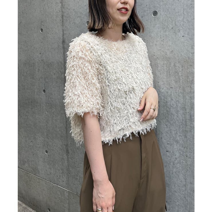 美品　ティッカ 洗える シルク混 ストライプ ギャザーシアーブラウス イエロー 美品 ティッカ 洗える シルク混 ストライプ ギャザーシアー