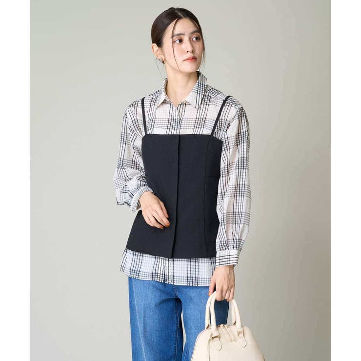 フロントボタンビスチェ | a.v.v【WOMEN】 | 詳細画像3 