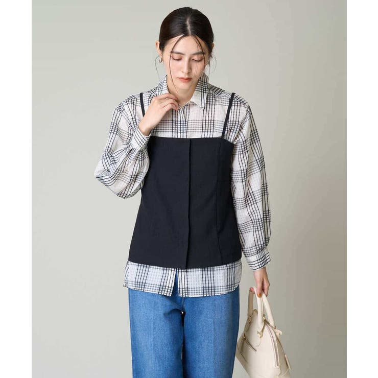 フロントボタンビスチェ | a.v.v【WOMEN】 | 詳細画像4 