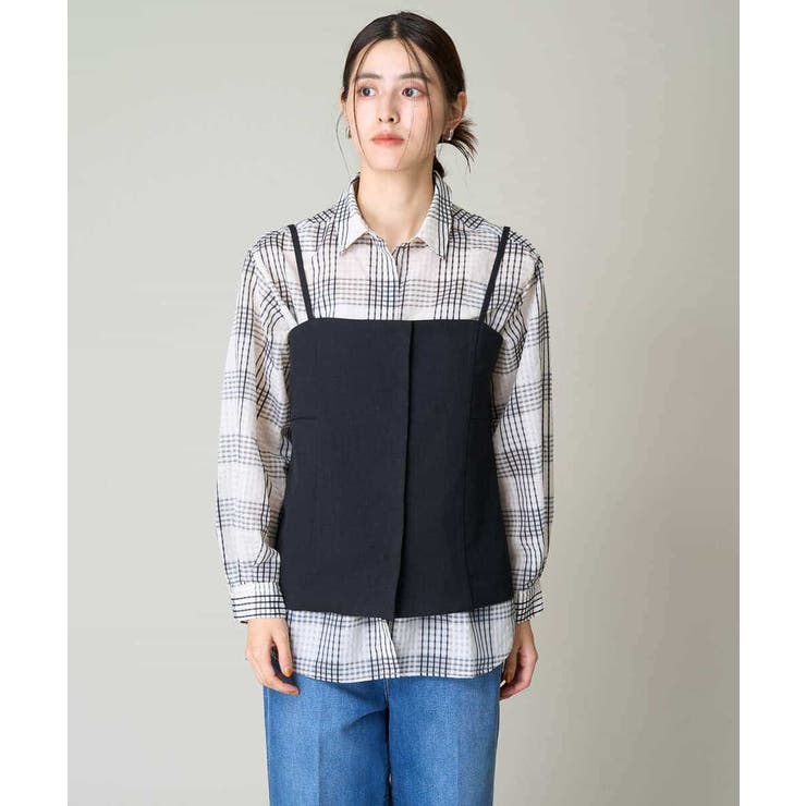 フロントボタンビスチェ | a.v.v【WOMEN】 | 詳細画像8 