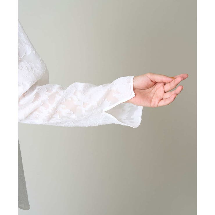 カットジャガードシアーブラウス | a.v.v【WOMEN】 | 詳細画像27 