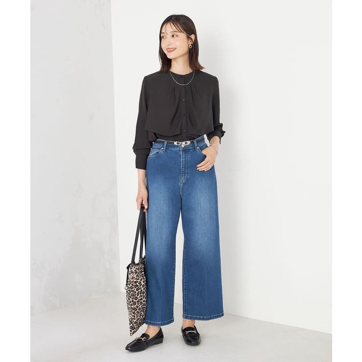 【洗える/セットアップ可】ケープ風ブラウス | a.v.v【WOMEN】 | 詳細画像25 