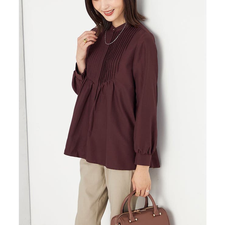 ピンタックフレアブラウス | a.v.v【WOMEN】 | 詳細画像1 