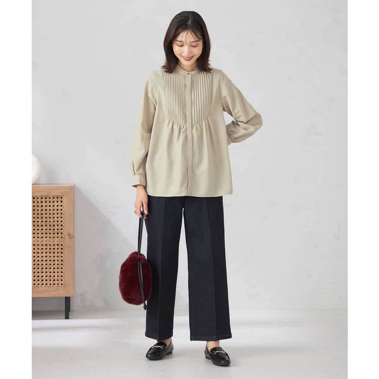ピンタックフレアブラウス | a.v.v【WOMEN】 | 詳細画像10 
