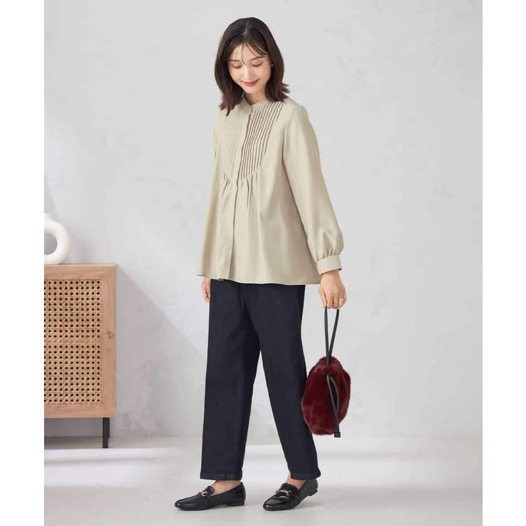 ピンタックフレアブラウス | a.v.v【WOMEN】 | 詳細画像12 