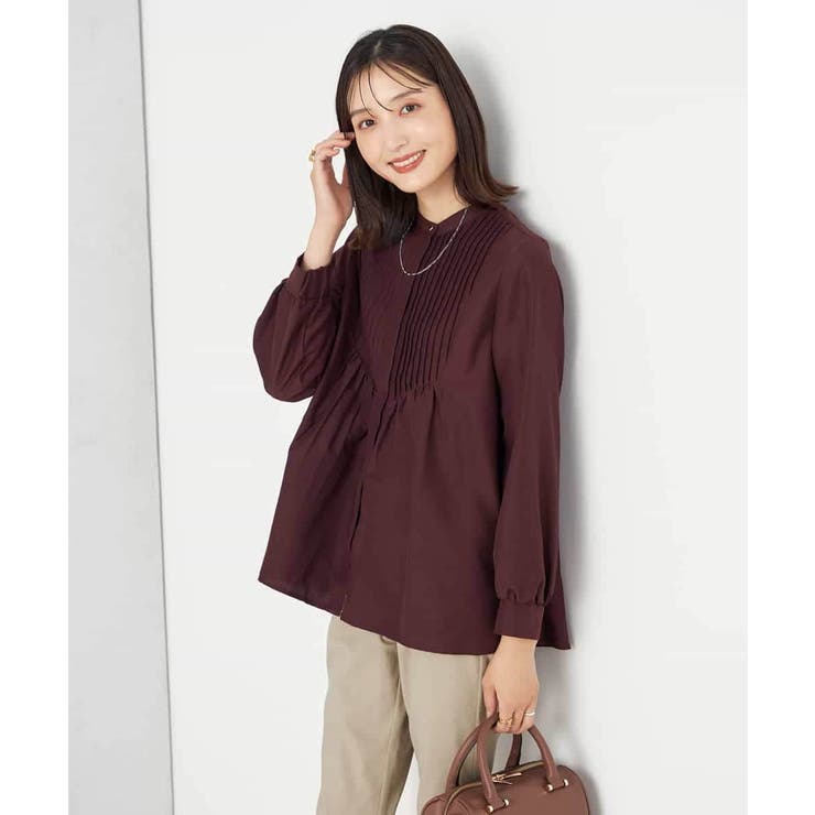 ピンタックフレアブラウス | a.v.v【WOMEN】 | 詳細画像2 